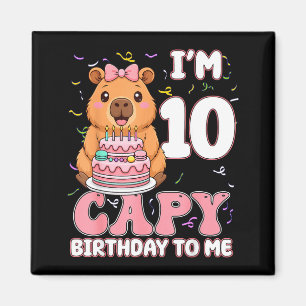 Aimant Casquette Capy 10 Ans Joyeux Anniversaire À Moi Ca