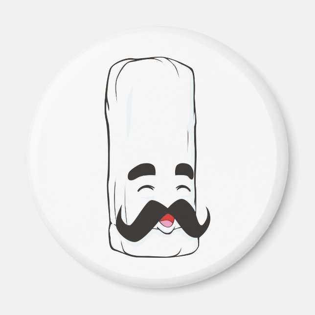 Aimant Casquette du chef de dessin (Devant)