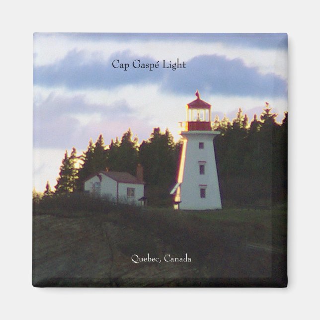 Aimant casquette Gaspe Light (Devant)