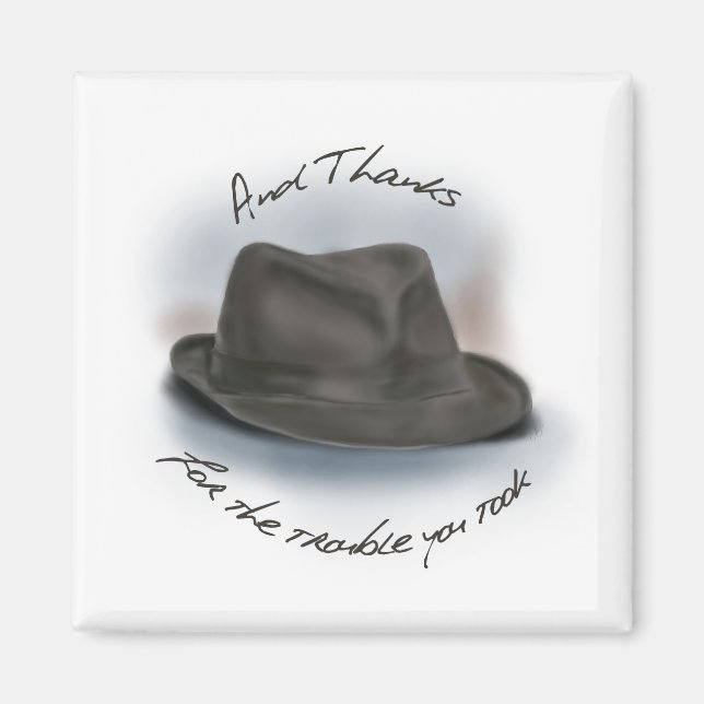 Aimant Casquette pour Leonard 1 (Devant)