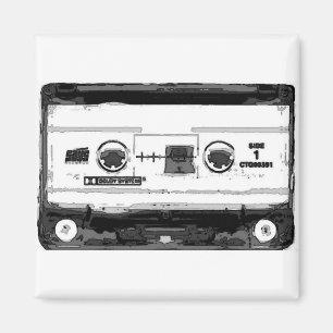 Aimant Cassette Pop Art