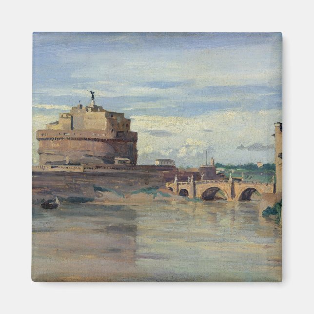 Aimant Castel Sant'Angelo et le Tibre, Rome (Devant)