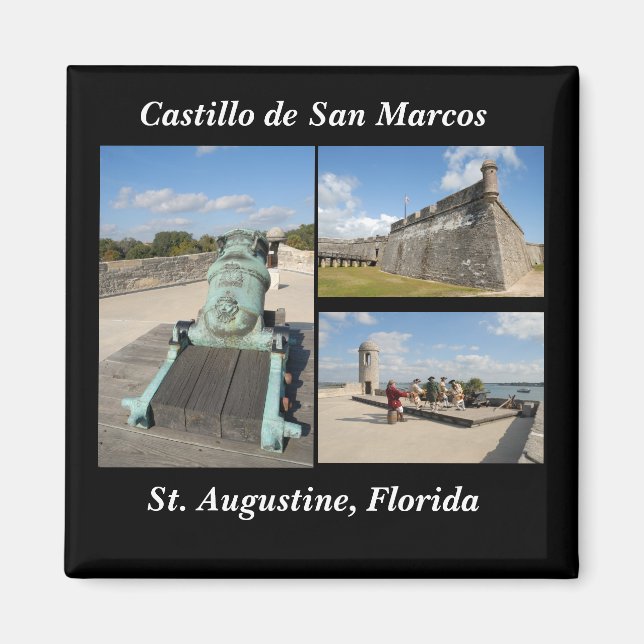 Aimant Castillo de San Marcos (Devant)
