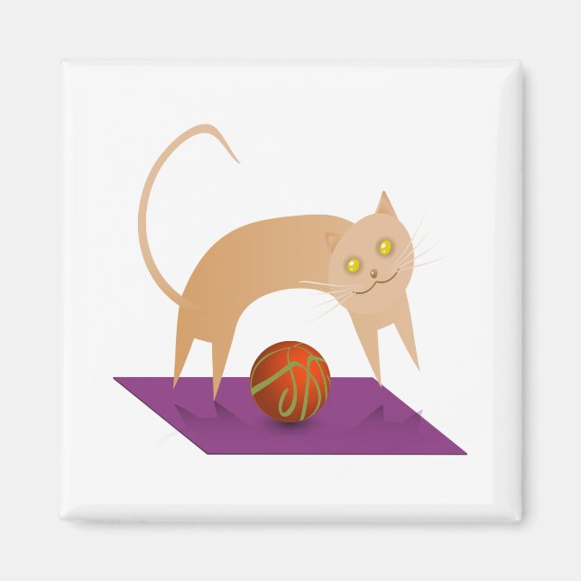 Aimant Cat de cannelle (Devant)