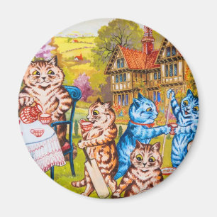 Aimant Cat Garden Party