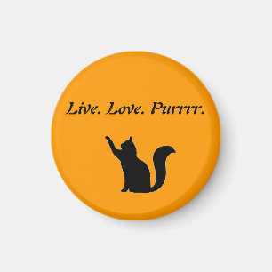 Aimant Cat Live Love Purr