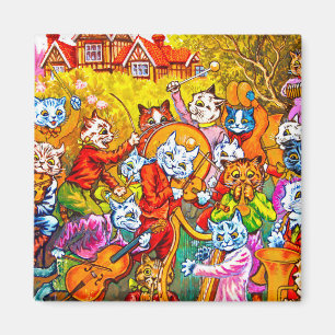 Aimant Cat Musical Band