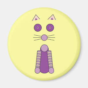 Aimant CAT pourpre