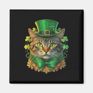 Aimant Cat St patrick Patricks Journée Pour Hommes Femmes