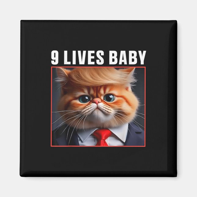 Aimant Cat Trump 9 Vit Bébé _1 (Devant)