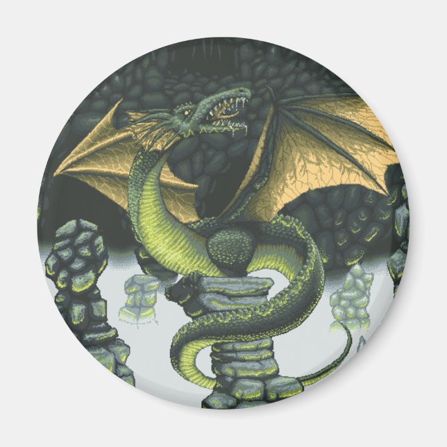 Aimant Catacombe Dragon (Devant)