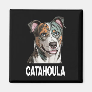Aimant Catahoula Leopard Chien Art Amateurs De Animaux Po