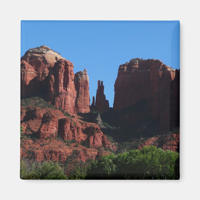 Aimant Cathedral Rock à Sedona Arizona Monument (Devant)