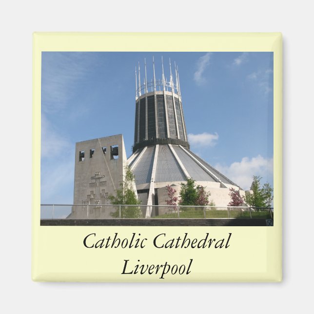 Aimant Cathédrale Catholique - Liverpool (Devant)