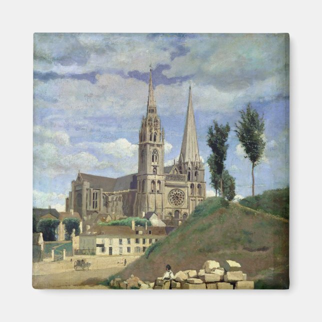 Aimant Cathédrale de Chartres, 1830 (Devant)