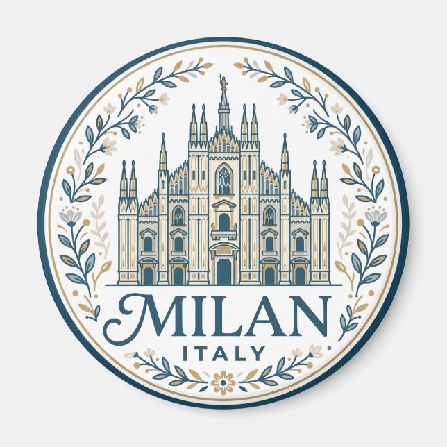 Aimant Cathédrale de Milan Italie (Devant)
