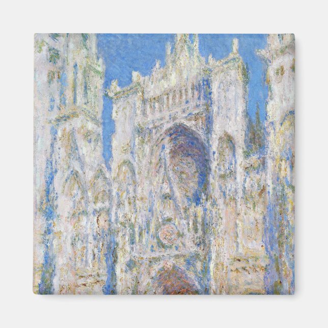 Aimant Cathédrale de Rouen (lumière du soleil), Monet (Devant)