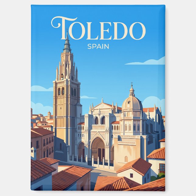 Aimant Cathédrale de Tolède Espagne (Recto)
