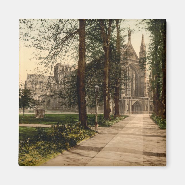 Aimant Cathédrale de Winchester, Hampshire, Angleterre (Devant)