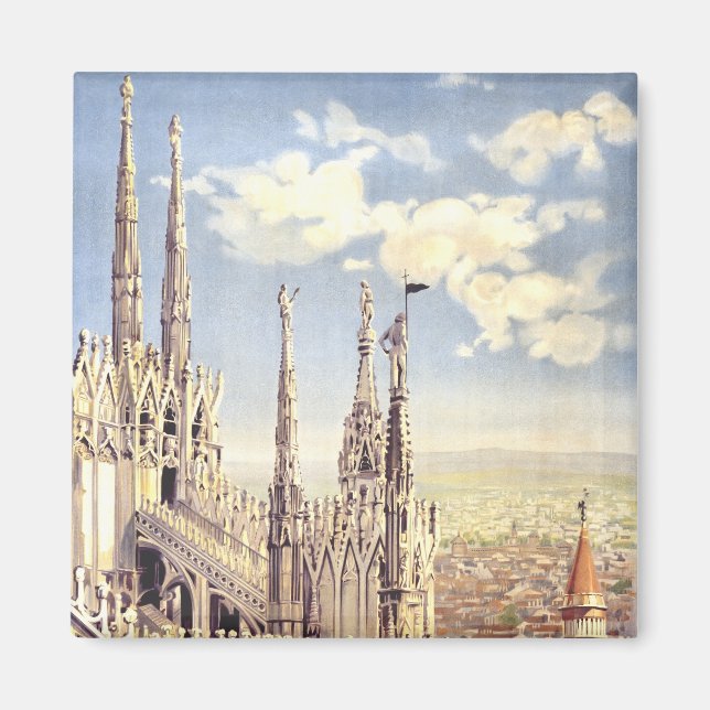 Aimant Cathédrale du Dôme de Milan Nativité de Sainte Mar (Devant)