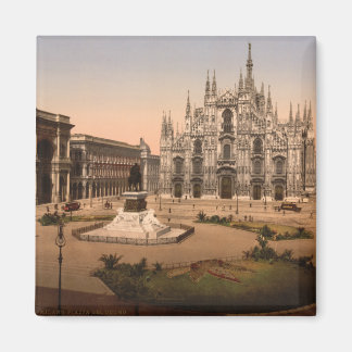 Aimant Cathédrale et Piazza de Milan, Lombardie, Italie