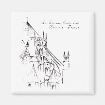 Cathédrale gothique de Bourges, France