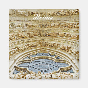 Aimant Cathédrale Notre-Dame de Reims, France
