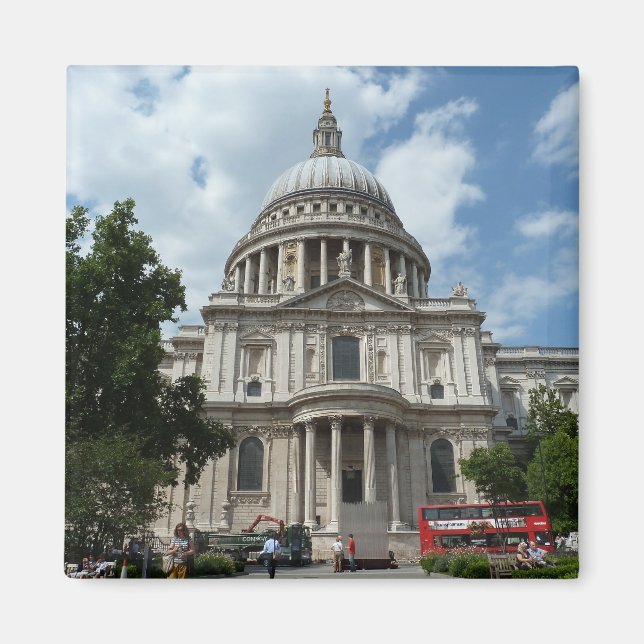 Aimant Cathédrale St Paul de Londres (Devant)