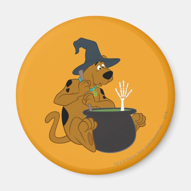 Aimant Cauldron de sorcière Scooby-Doo (Devant)