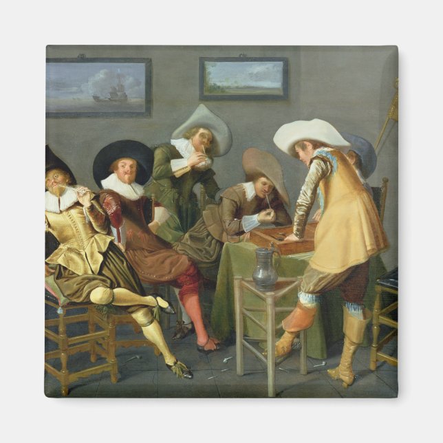 Aimant Cavaliers dans une taverne (Devant)