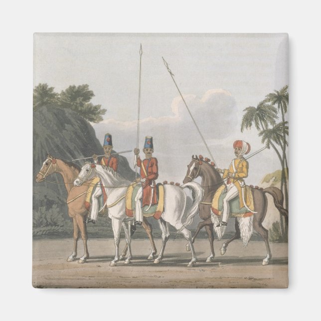 Aimant Cavalry Irgular, Bengal Army 1817, plate 5 from (Devant)