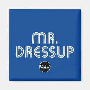 Aimant CBC M. Dressup Titre Graphique