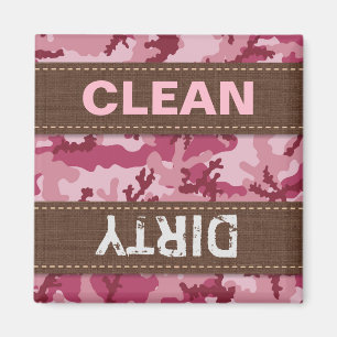 Aimant Ccamouflage rose
