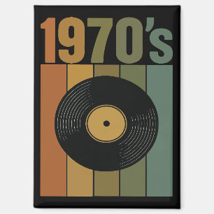 Aimant Cd rétro vintage années 1970