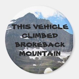 AIMANT CE BROKEBACK MOUNTAIN MONTÉ PAR VÉHICULE