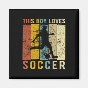 Aimant Ce garçon aime les garçons de soccer