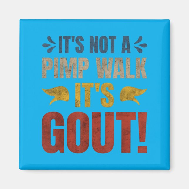 Aimant Ce n'est pas une promenade c'est la goutte Graphiq (Devant)