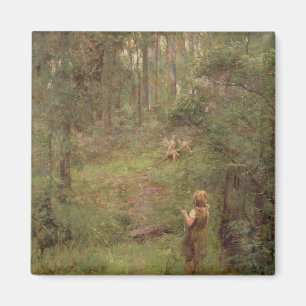 Aimant Ce que la petite fille a vu dans Bush, 1904