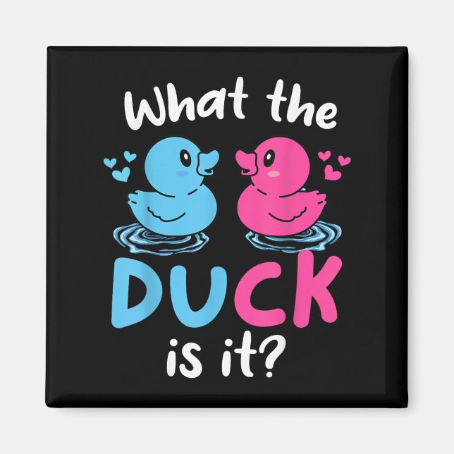 Aimant Ce Que Les Canards C'Est Bébé Genre Reveal Party B (Devant)