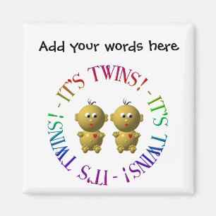 Aimant Ce sont des jumeaux !