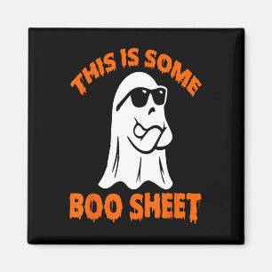 Aimant Ceci Est Une Feuille De Boite Halloween Ghost Funn