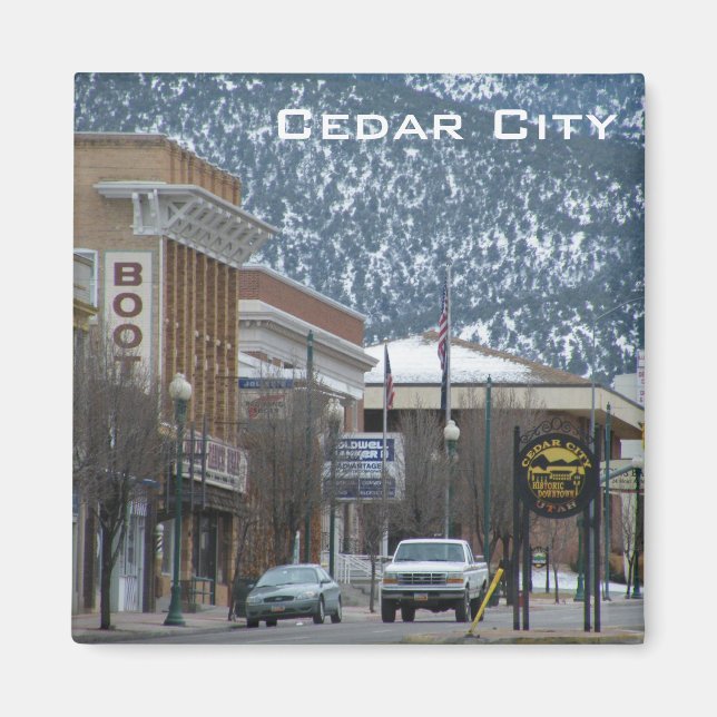 Aimant Cedar City (Devant)