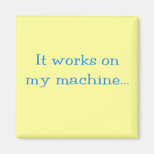 Aimant Cela fonctionne sur ma machine