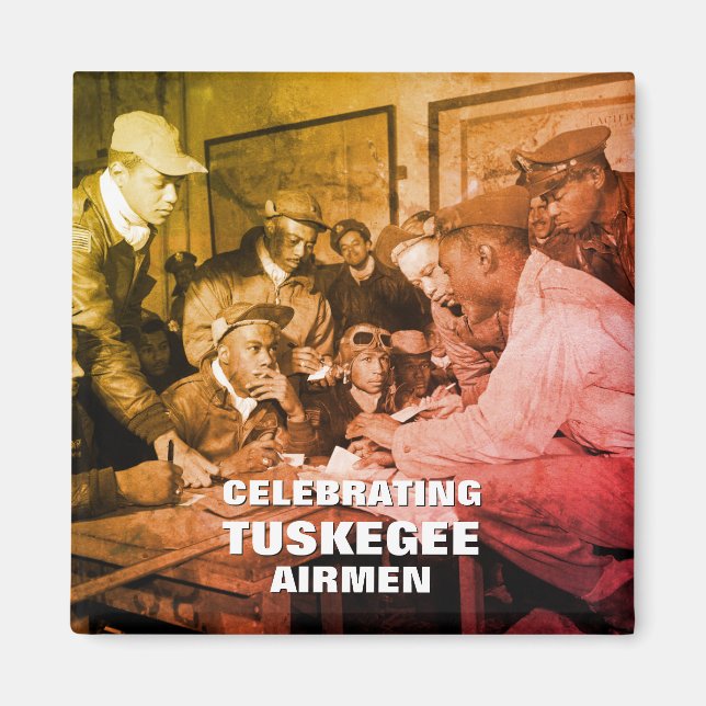 Aimant Célébration des TUSKEGEE AIRMEN (Devant)