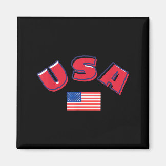 Aimant Célébration du 4 juillet USA Fête de l'indépendanc