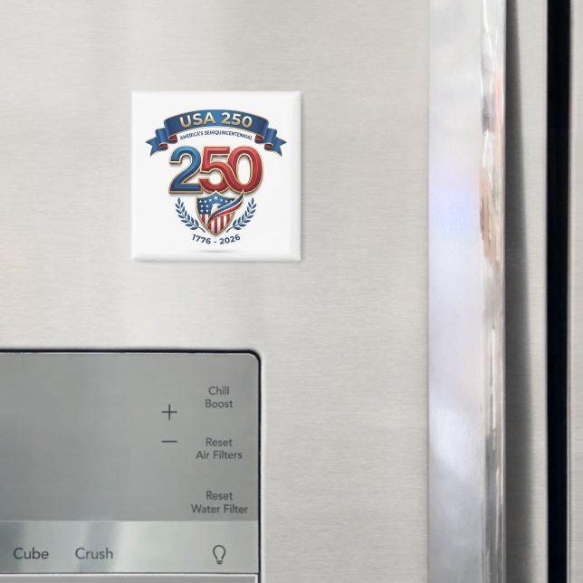 Aimant célébration USA 250 (In situ (réfrigérateur))
