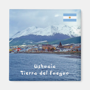 Aimant Célèbre Ushuaia - Tierra del Fuego, Argentine