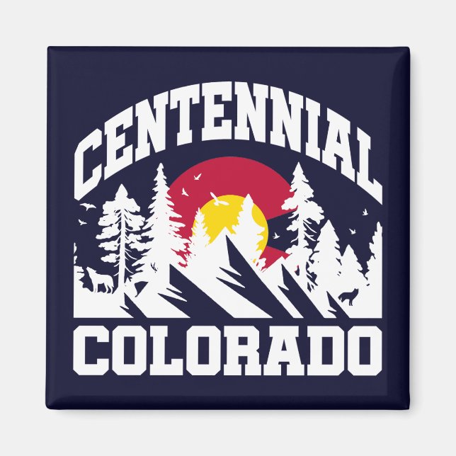 Aimant Centenaire, Colorado (Devant)