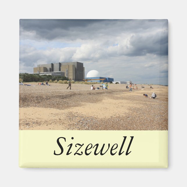 Aimant Centrale nucléaire de Sizewell (Devant)