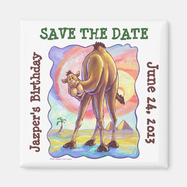 Aimant Centre de la fête des chameaux (Devant)